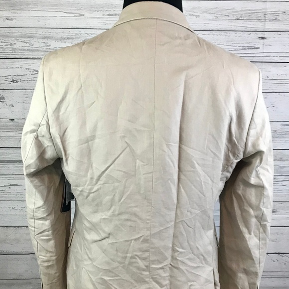 NEW Claiborne Mens Linen Blend Blazer Size 40 - Picture 5 of 8